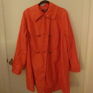 Double breasted Twiggy raincoat